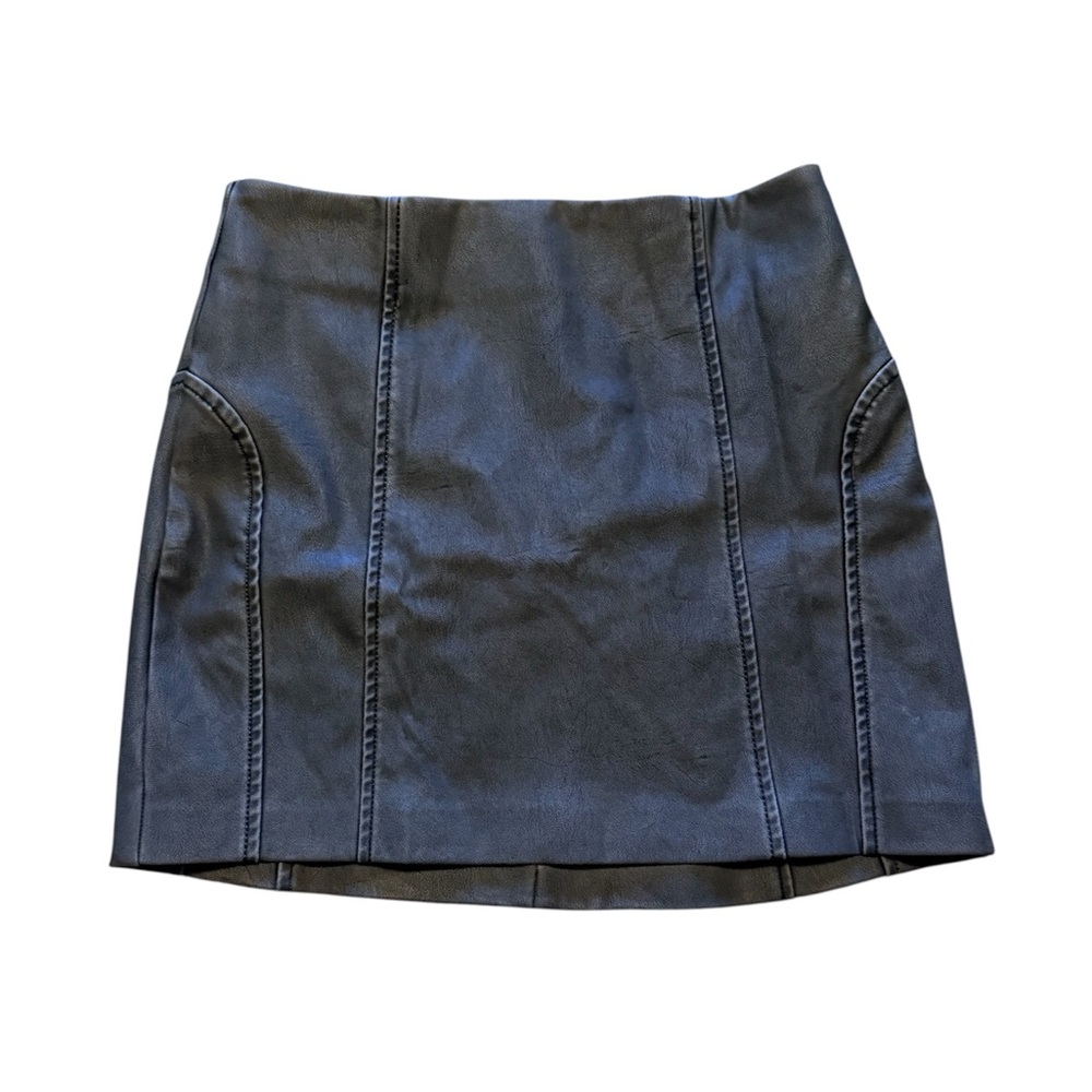 Stradivarius Dark Gray Mini Skirt